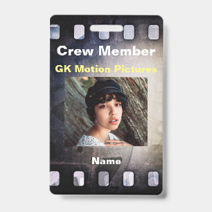 Badge Bande de film