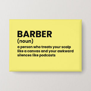 Badge Barber Signification Avec Humour