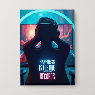 Badge Barre Mat : La victoire a des enregistrements