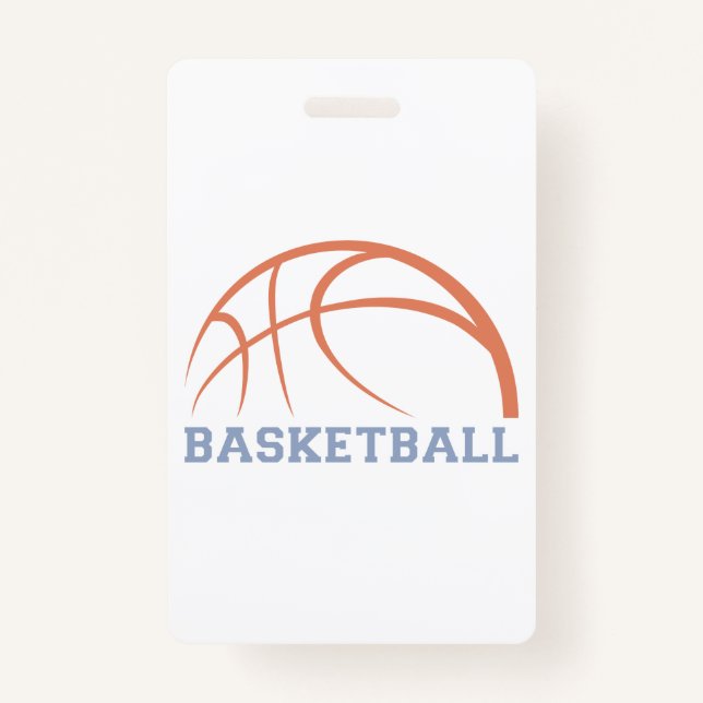 Badge Basket-Ball Conception Pour Les Entraîneurs (Devant)