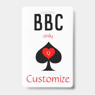 Badge BBC Only Blade Pelle Signe Thunder_Cove