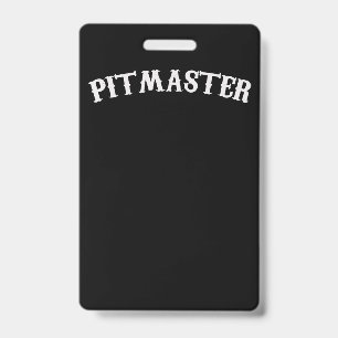 Badge BBQ   Chef Pitmaster BBQ Papa Fête des Pères