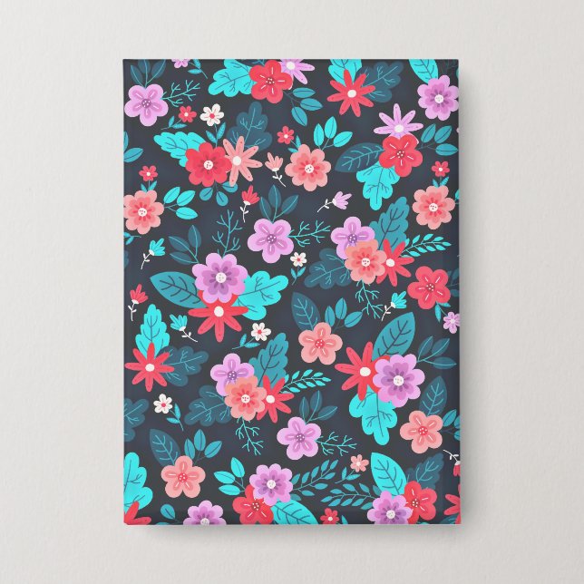 Badge Beau arrangement Ditsy Floral Pattern-56576 (Recto)