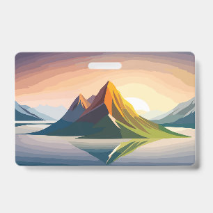 Badge Beau Lever de Soleil