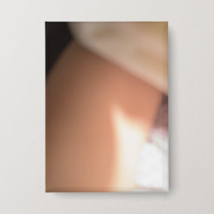 Badge Beige - Abstrait