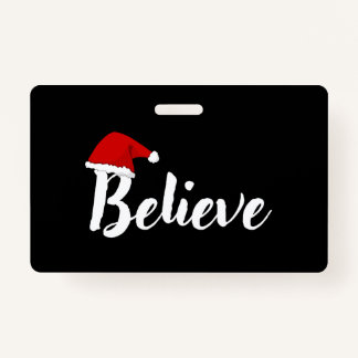 Badge Believe - Inspirational Christmas Cote design T-S