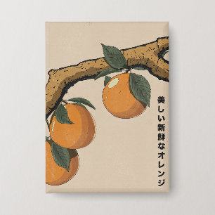 Badge Belles oranges fraîches