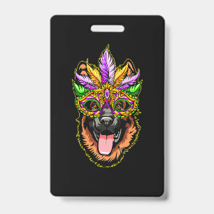 Badge Berger Allemand Masqué