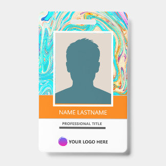 Badge Best Card Presentation ID Card for work