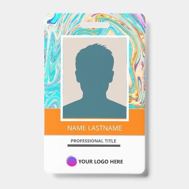 Badge Best Card Presentation ID Card for work (Avant)