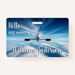 Badge Beyond the Horizon : Concorde from Behind Name