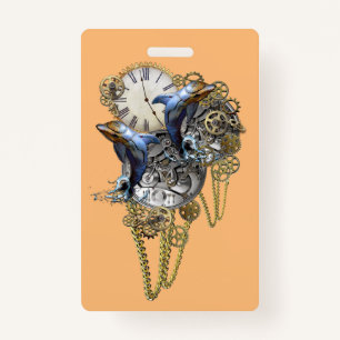 Badge Bijoux Steampunk, costume de bébé en pièce temps