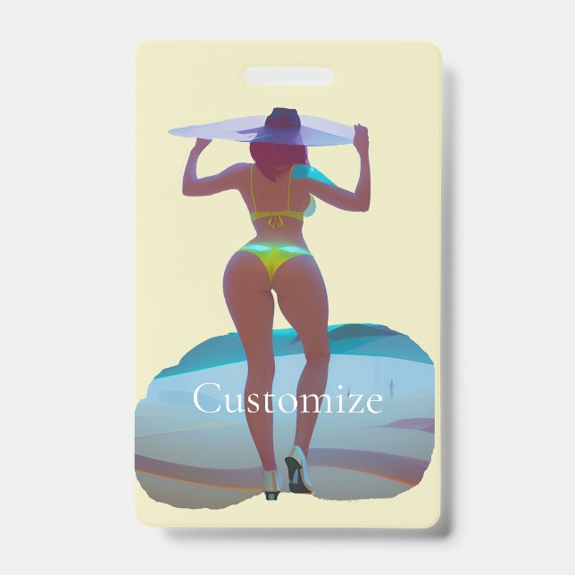 Badge Bikini Booty Beach Girl Thunder_Cove (Avant)