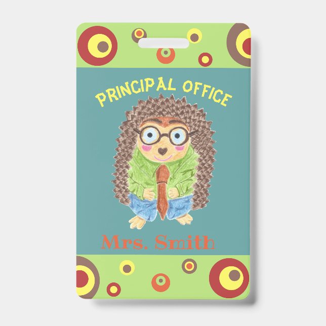 Badge Billet de passage amusant pour le bureau du direct (Avant)