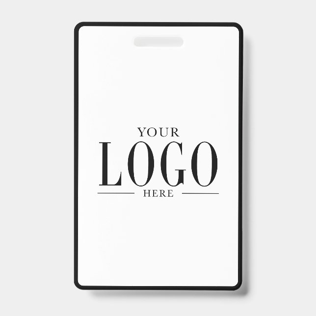 Badge Black White Modern Business Logo Photo Salon Spa  (Face)