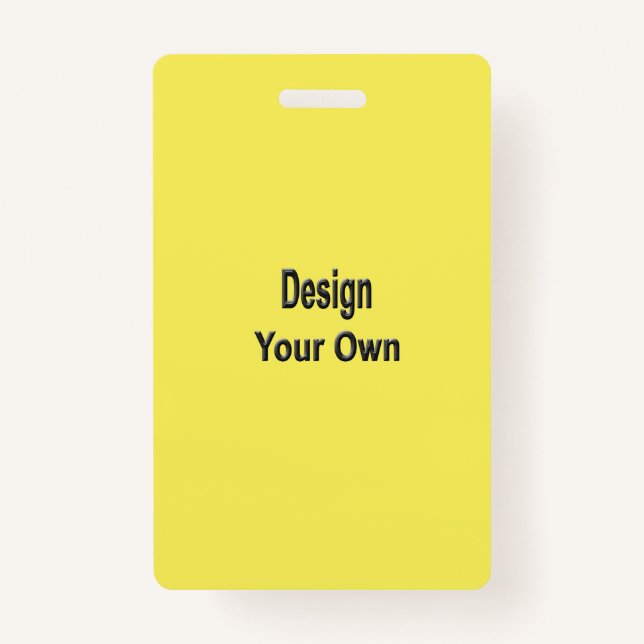 Badge Blanc (Devant)