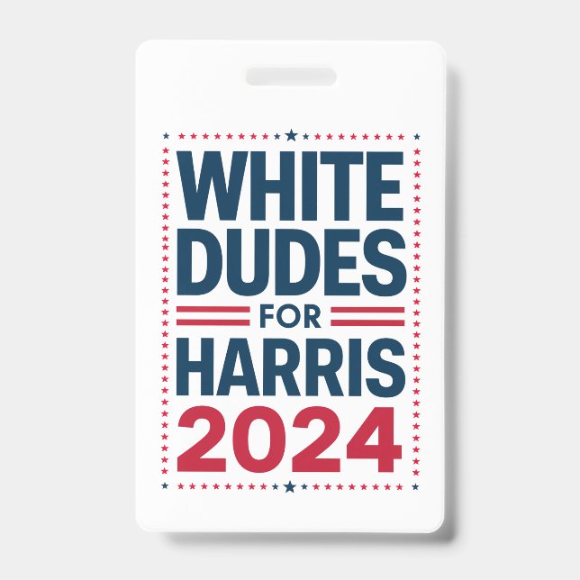 Badge Blancs Pour Harris-2024 (Avant)