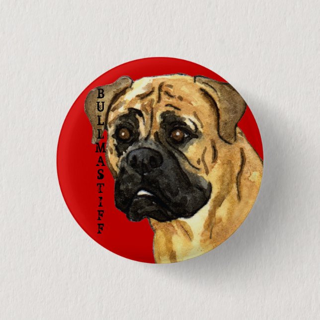 Badge Bloc couleur Bullmastiff (Devant)
