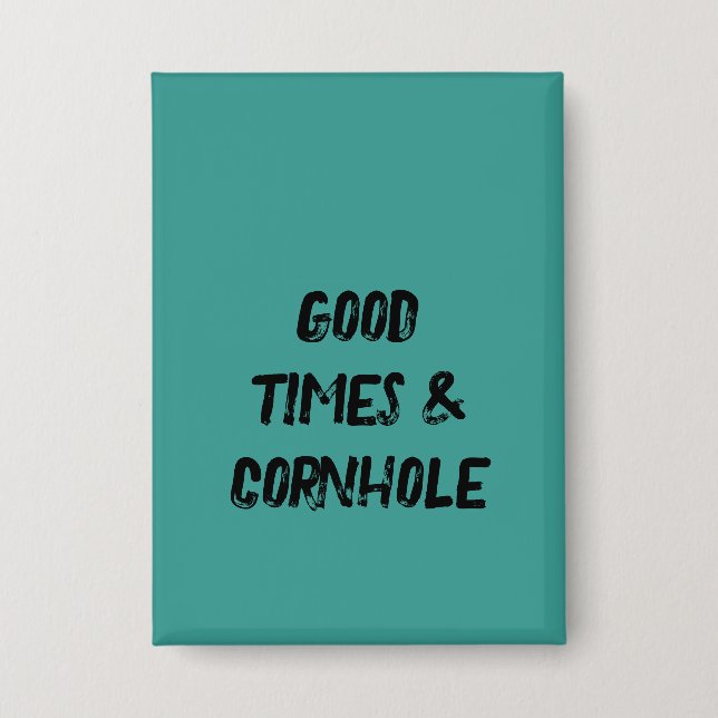 Badge Bon Temps & Cornhole 🌽 (Recto)
