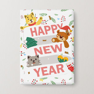 Badge Bonne année