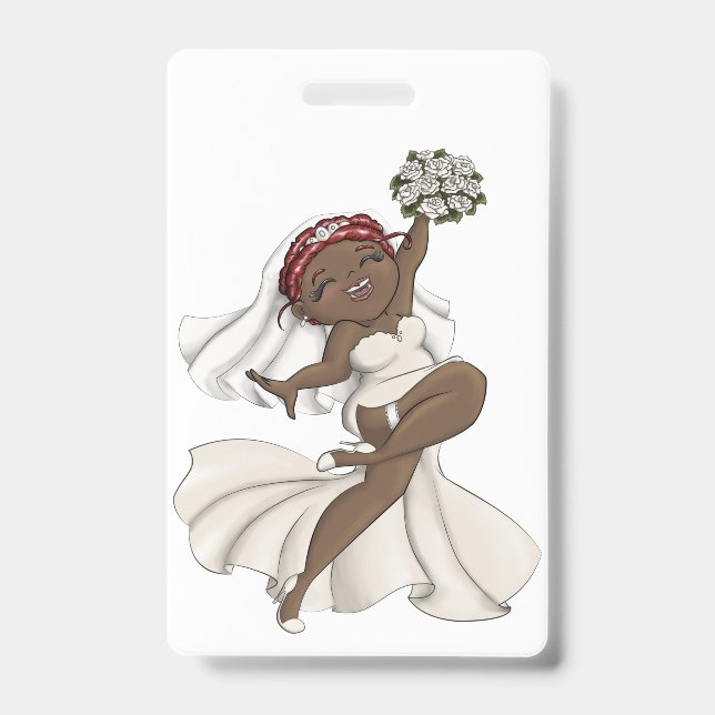 Badge Bonne Mariée 04 (Avant)