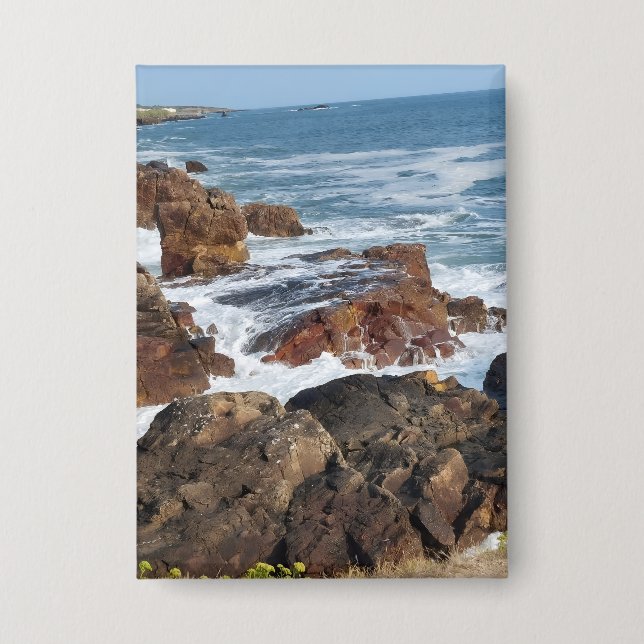 Badge Bord de mer français en Vendée (Recto)