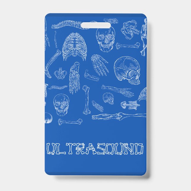 Badge Bouchon d'insigne Médicale vertical (Front)