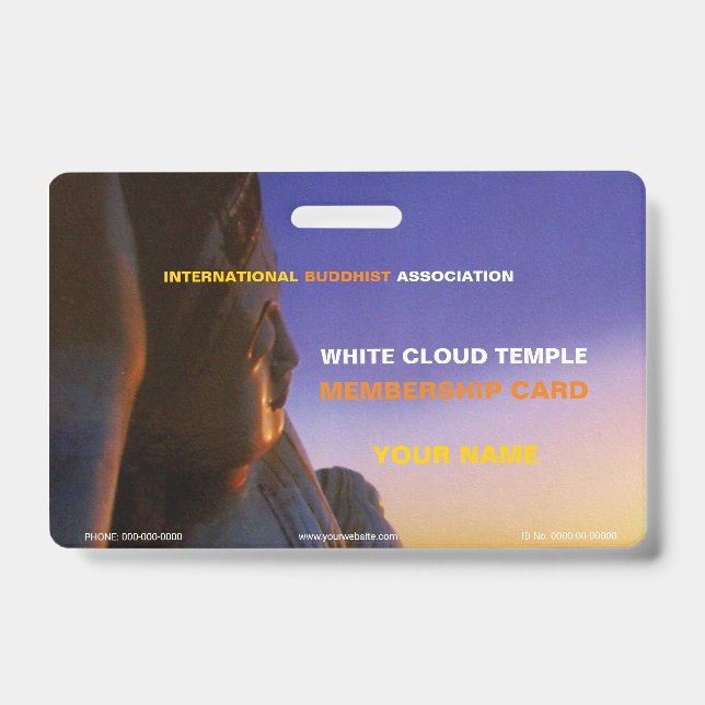 Badge Bouddha (Face)