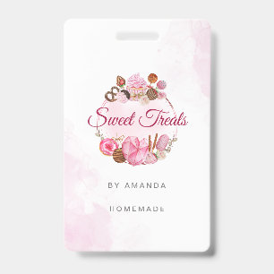 Badge Boulangerie de friandises