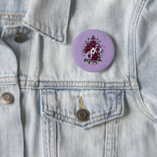 Badge - Bouquet de Violettes