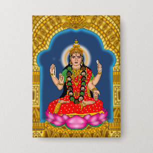 Badge Bouton de la déesse Bhairavi