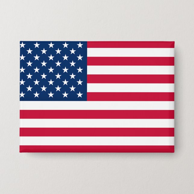Badge Bouton drapeau américain Patriotic (Recto)