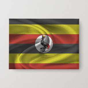 Badge Bouton Drapeau Ouganda