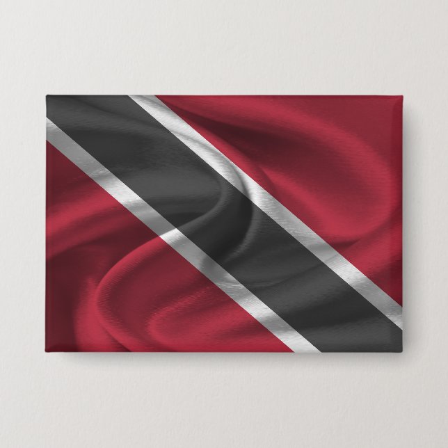 Badge Bouton Drapeau Trinité-et-Tobago (Recto)