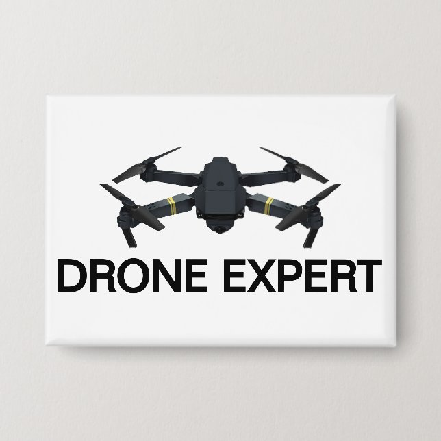 Badge Bouton Drone Expert™ (Recto)
