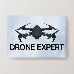 Badge Bouton Drone Expert™
