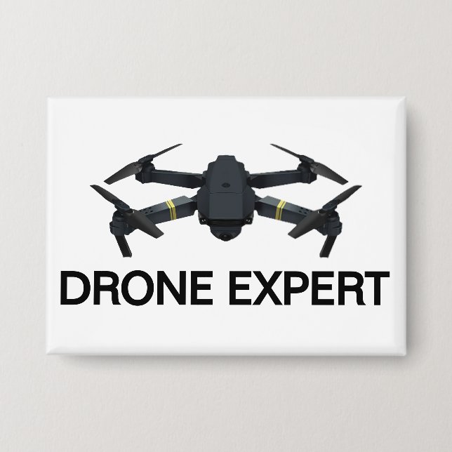 Badge Bouton Drone Expert™ (Recto)