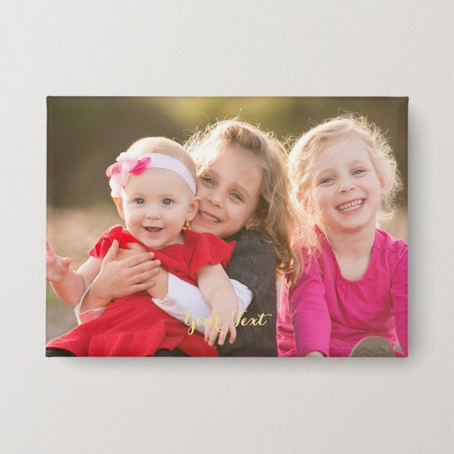 Badge Bouton Flair pour votre propre appareil photo pers (Recto)