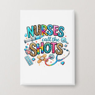 Badge Bouton Les infirmières prennent les choses en main