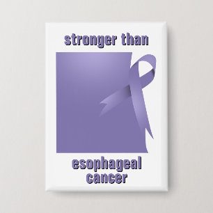 Badge Bouton Plus Fort Que Le Cancer De L'Esophage