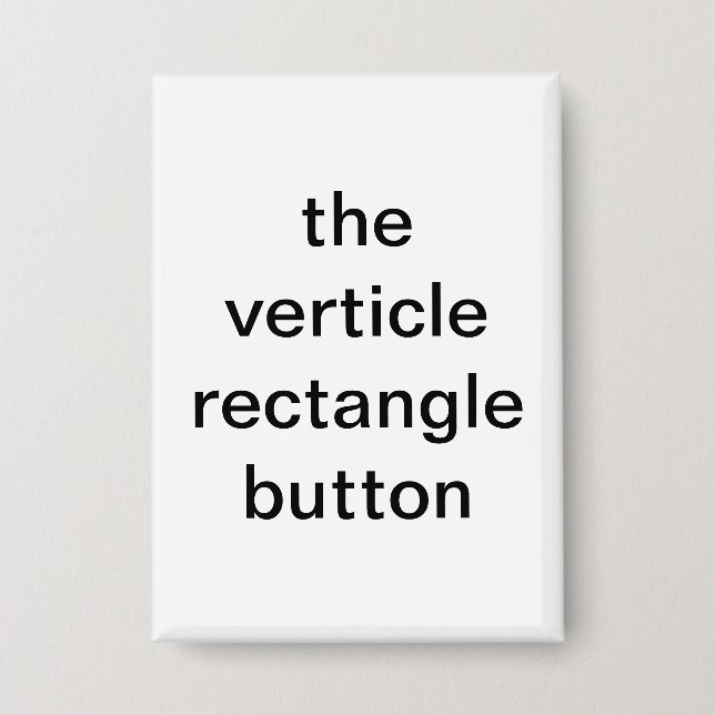 Badge bouton rectangle de verticule (Recto)
