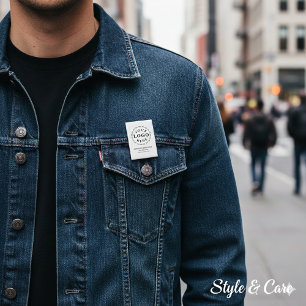 Badge Bouton rectangulaire personnalisé - Ajouter votre 