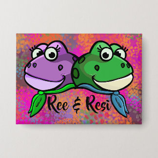 Badge Bouton Ree & Resi