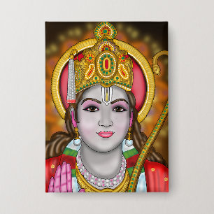 Badge Bouton Shree Ram