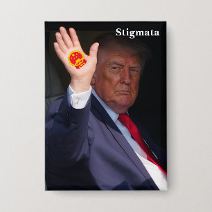 Badge Bouton Trump