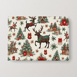 Badge Boutons de Noël