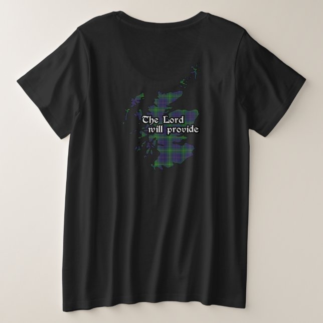 Badge Boyle Clan et Tartan femmes (Design dos)