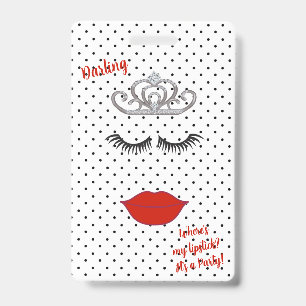 Badge BRIDE & CO Entrée VIP Pass Soirée Couronne de Mari