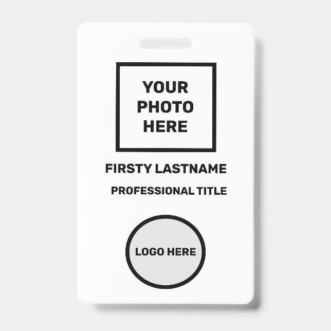 BADGE BUDGET AFFAIRES LOGO EMPLOYÉS SIMPLE MINIMAL BADG (Avant)