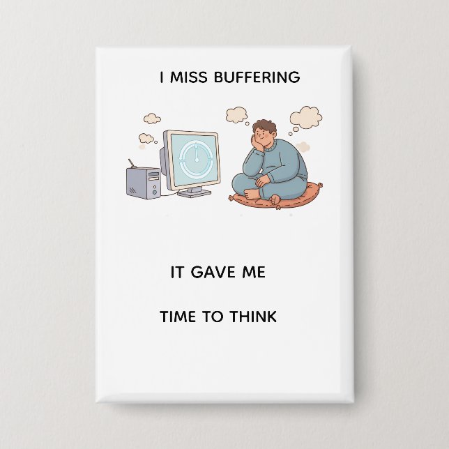 Badge Buffering button (Recto)